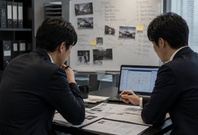 状況整理と調査が必要かどうかの判断。