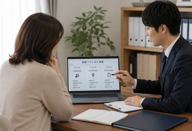 必要な場合のみ行う調査提案。