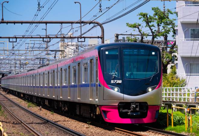 電車。